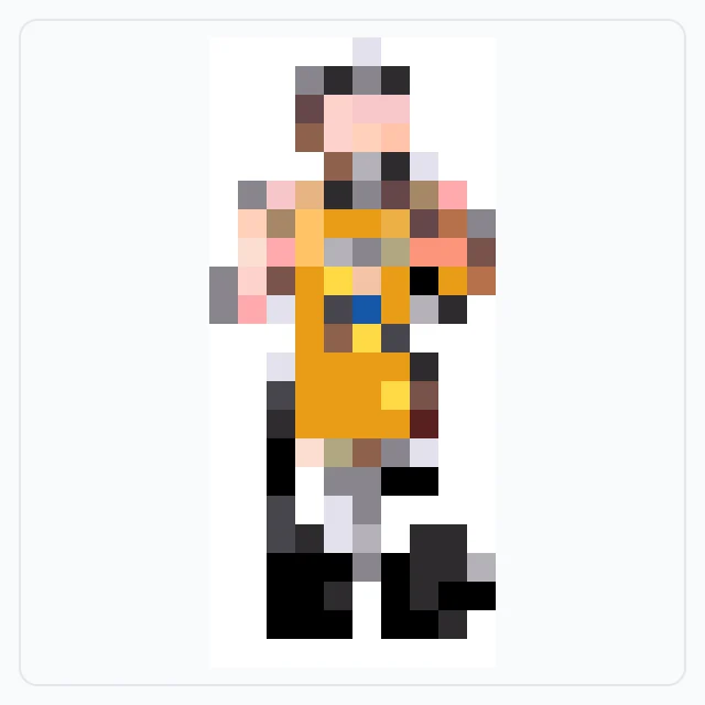 Luca Mini perler bead pattern